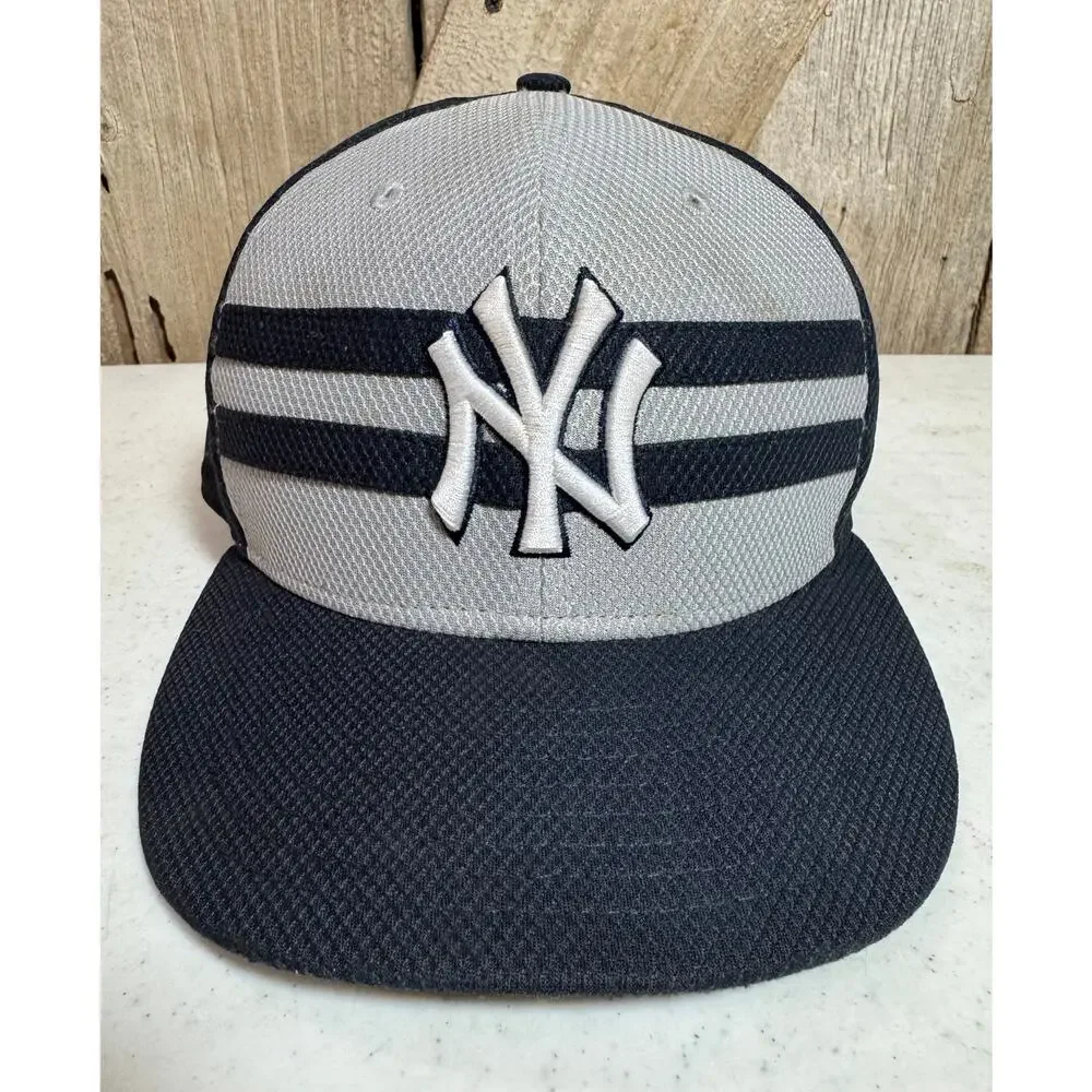 New Era 59 Fifty Hat New York Yankees All Star Game 2015 Cap Size 7.5 Gray Blue